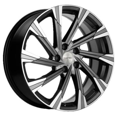 Khomen Wheels KHW1901 (Kia Sportage) 7,5x19 5x114,3 ET50,5 D67,1 Gray-FP