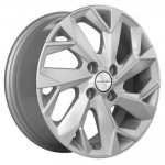 Khomen Wheels KHW1402 (Corolla/X-RAY/Logan) 5,5x14 4x100 ET43 D60,1 F-Silver