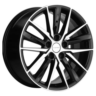 Khomen Wheels KHW1807 (Tugella/Jaguar XF/F-Pace) 8x18 5x108 ET46 D63,4 Black-FP