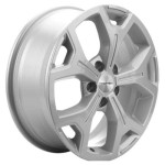 Khomen Wheels KHW1710 (Chery tiggo 7/ 7pro) 7x17 5x108 ET33 D60,1 F-Silver