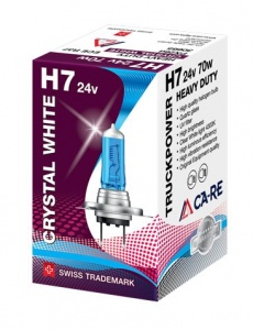 Автомобильная лампа CA-RE H7 CrystalWhite (4300К, вибростойкая) 24В арт.30665