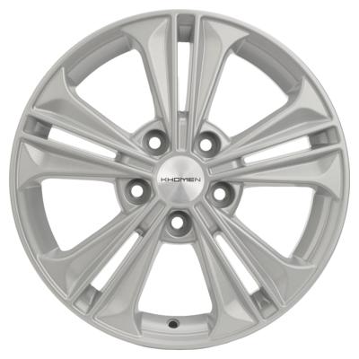 Khomen Wheels KHW1603 (Jetta) 6x16 5x112 ET50 D57,1 F-Silver