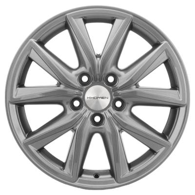 Khomen Wheels Double-Spoke 706 (ZV 17_Camry) 7x17 5x114,3 ET45 D60,1 Gray