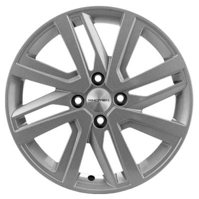 Khomen Wheels V-Spoke 609 (16_Rio II/Solaris II) 6x16 4x100 ET46 D54,1 F-Silver