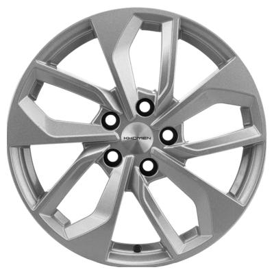 Диски Khomen Wheels U-Spoke 703 (ZV 17_A4) 7x17 5x114,3 ET46 D66,6 Black-FP