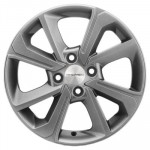 Khomen Wheels V-Spoke 501 (15_Rio I) 6x15 4x100 ET48 D54,1 G-Silver
