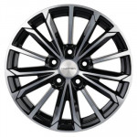 Khomen Wheels Double-Spoke 1611 (ZV 16_Mazda 3) 6,5x16 5x114,3 ET45 D67,1 Black-FP