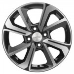 Khomen Wheels KHW1501 (Logan) 6x15 4x100 ET40 D60,1 Black-FP