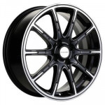 Khomen Wheels KHW1707 (Lada Granta) 6,5x17 4x98 ET38 D58,6 Black-FP