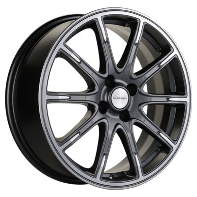 Khomen Wheels KHW1707 (KIA Rio I/II Solaris I/II) 6,5x17 4x100 ET49 D54,1 Gray-FP