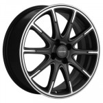Khomen Wheels KHW1707 (Lada Granta) 6,5x17 4x98 ET38 D58,6 Black-FP matt