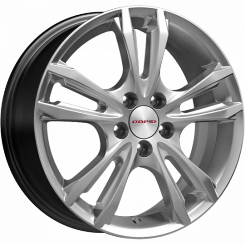 K&K Samara-оригинал (КС866) 6x16 4x100 ET37 D60,1 Silver