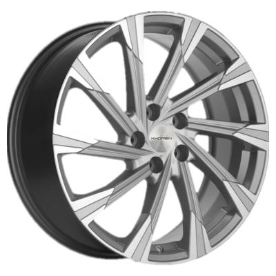 Khomen Wheels KHW1901 (Soul/Seltos/Sonata) 7,5x19 5x114,3 ET49,5 D67,1 Brilliant Silver-FP