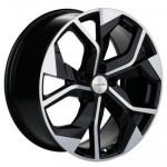 Khomen Wheels KHW2006 (RX) 8,5x20 5x114,3 ET30 D60,1 Black-FP