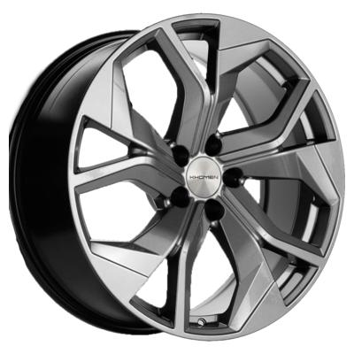 Khomen Wheels KHW2006 (RX) 8,5x20 5x114,3 ET30 D60,1 Brilliant Silver