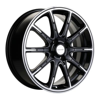 Khomen Wheels KHW1707 (Lada Vesta) 6,5x17 4x100 ET50 D60,1 Black-FP
