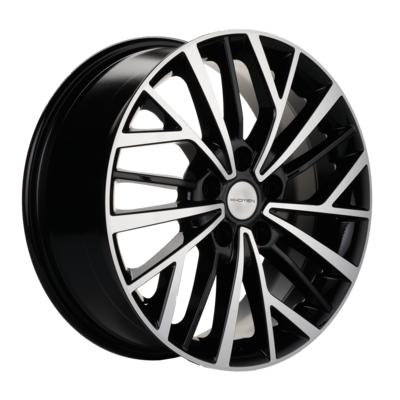 Khomen Wheels KHW1717 (Karoq) 7x17 5x112 ET45 D57,1 Black-FP