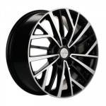 Khomen Wheels KHW1717 (Karoq) 7x17 5x112 ET45 D57,1 Black-FP