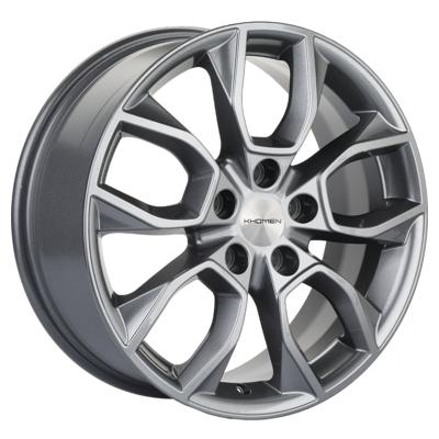 Khomen Wheels KHW1713 (SantaFe) 7x17 5x114,3 ET47 D67,1 Gray