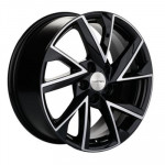Khomen Wheels KHW1714 (7pro) 7x17 5x108 ET40 D60,1 Black-FP