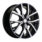 Khomen Wheels KHW1806 (X-Trail/Juke) 7x18 5x114,3 ET45 D66,1 Black-FP