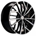 Khomen Wheels KHW1717 (7pro) 7x17 5x108 ET40 D60,1 Black-FP