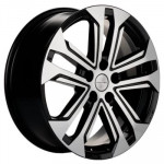 Khomen Wheels KHW1803 (Jolion) 7x18 5x114,3 ET37 D66,5 Black-FP