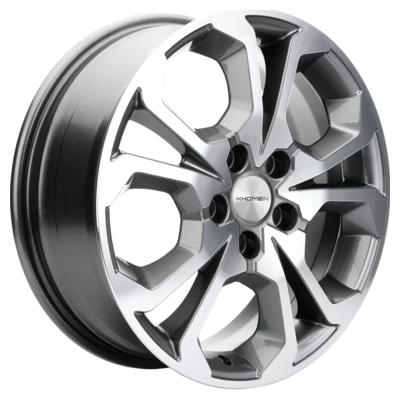 Khomen Wheels KHW1711 (Coolray) 6,5x17 5x114,3 ET45 D54,1 Gray-FP