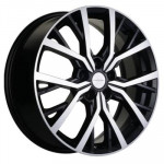 Khomen Wheels KHW1806 (Coolray) 7x18 5x114,3 ET50 D54,1 Black-FP