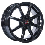 Alcasta M63 6x15 4x100 ET46 D54,1 Black