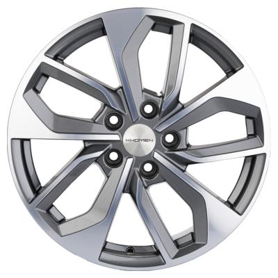 Khomen Wheels KHW1703 (i40) 7x17 5x114,3 ET45 D67,1 Gray-FP