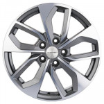 Khomen Wheels KHW1703 (i40) 7x17 5x114,3 ET45 D67,1 Gray-FP