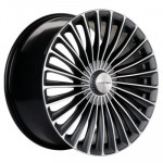 Khomen Wheels KHW2008 (Turbo II S-class) 9,5x20 5x112 ET38 D66,6 Gray-FP Matt