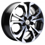 Khomen Wheels KHW1711 (7pro) 6,5x17 5x108 ET33 D60,1 Black-FP