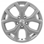 Khomen Wheels KHW1710 (Chery tigo 7pro) 6,5x17 5x108 ET33 D60,1 F-Silver