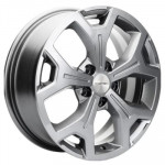 Khomen Wheels KHW1710 (Chery tigo 7pro) 6,5x17 5x108 ET33 D60,1 Gray