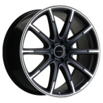 Khomen Wheels KHW2102 (GLS/GLE) 9,5x21 5x112 ET45 D66,6 Black-FP matt