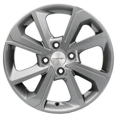 Khomen Wheels KHW1501 (Vesta/Almera) 6x15 4x100 ET40 D60,1 Gray
