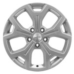 Khomen Wheels KHW1710 (Haval F7/F7x) 6,5x17 5x114,3 ET40 D64,1 F-Silver