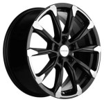 Khomen Wheels KHW1808 (Xceed/CX-5/Mazda3) 7,5x18 5x114,3 ET45 D67,1 Black-FP