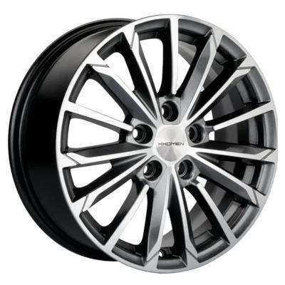Khomen Wheels KHW1611 (Action) 6,5x16 5x112 ET39,5 D66,6 G-Silver-FP