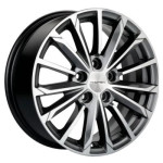 Khomen Wheels KHW1611 (Action) 6,5x16 5x112 ET39,5 D66,6 G-Silver-FP