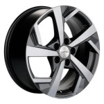 Khomen Wheels KHW1712 (Haval Jolion) 7x17 5x114,3 ET37 D66,5 Gray-FP