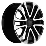 Khomen Wheels KHW1805 (L200) 7,5x18 6x139,7 ET38 D67,1 Black-FP