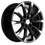 Khomen Wheels KHW1808 (Lexus NX) 7,5x18 5x114,3 ET35 D60,1 Black-FP
