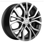 Khomen Wheels KHW1608 (Alphard) 6,5x16 5x114,3 ET38 D60,1 Gray-FP