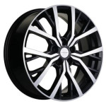 Khomen Wheels KHW1806 (Grand Vitara) 7x18 5x114,3 ET45 D60,1 Black-FP