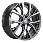 Khomen Wheels KHW1806 (Karoq) 7x18 5x112 ET45 D57,1 Gray-FP