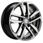 Khomen Wheels KHW1612 (Octavia A7) 6,5x16 5x112 ET46 D57,1 Gray-FP