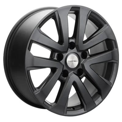 Диски Khomen Wheels KHW2003 (LX570/LC100/LC200) 8,5x20 5x150 ET45 D110,1 Black-FP